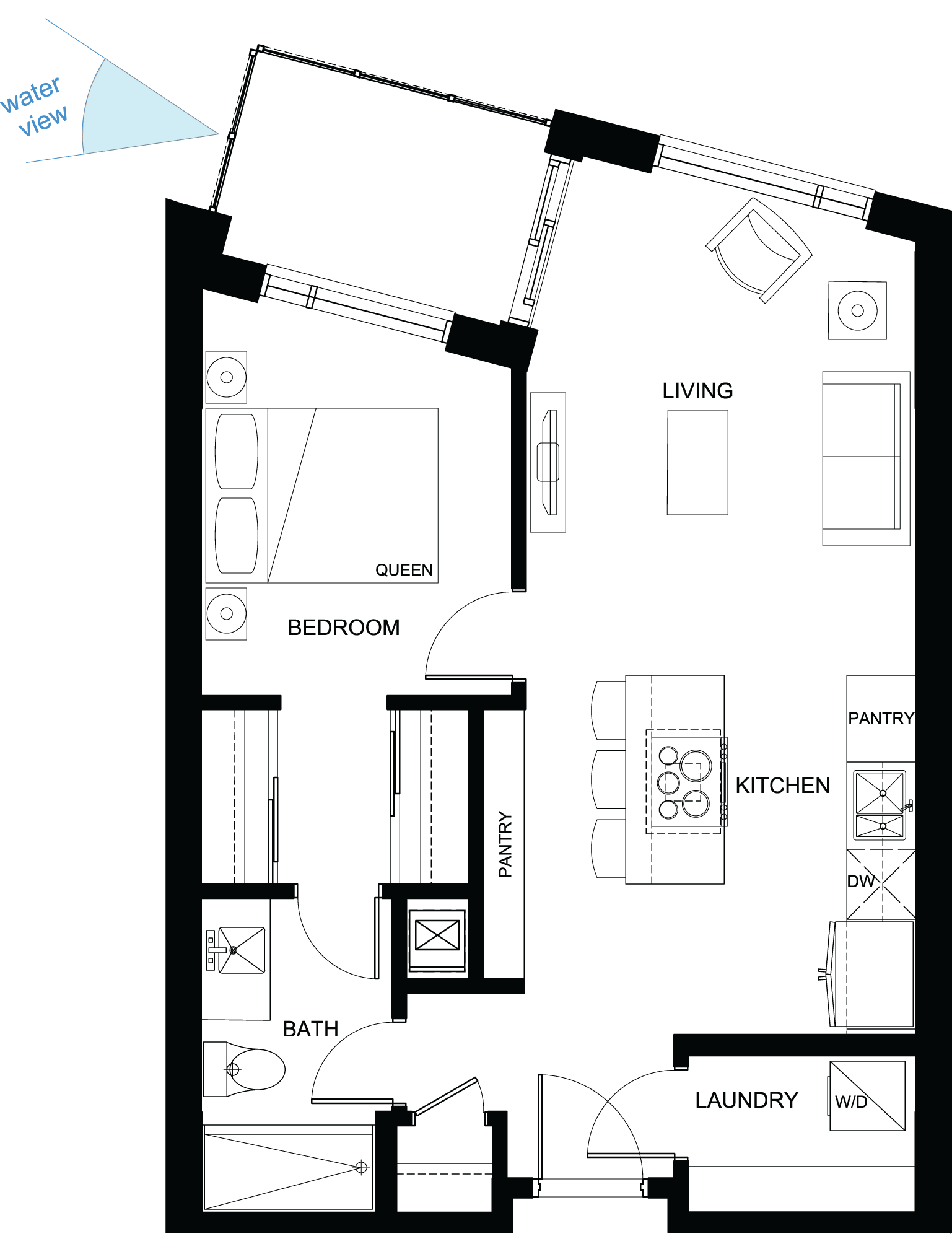 Floor Plan B4 LAST 1 BED REMAINING